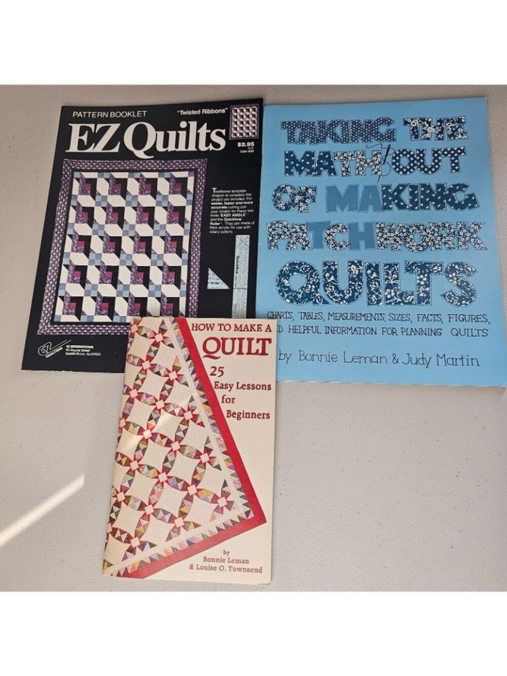 Quilting Book Lot of 5 Pattern Guides EZ Quilts Patchwork Beginner Instruction - Picture 10 of 10